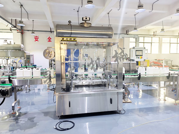 耐腐蚀农药液全自动称重灌装机